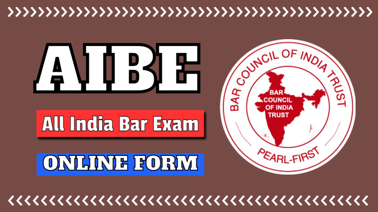 All India Bar Exam AIBE Online Form 2024