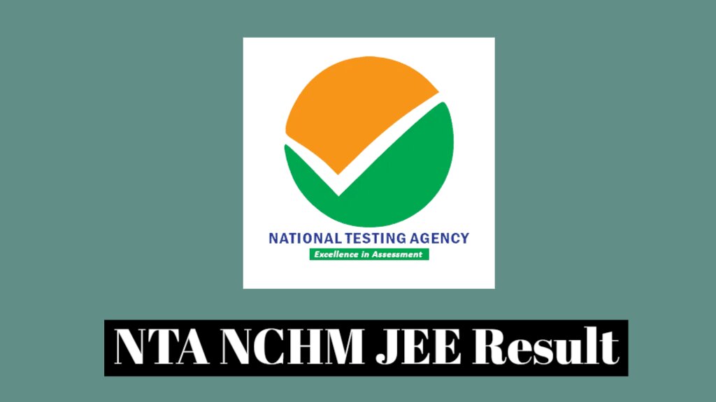 NTA NCHM JEE Result 2024