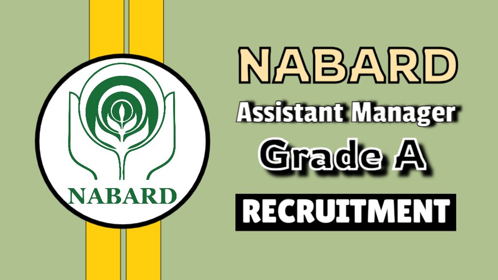 Nabard Assistant Manager Recruitment Online Form 2024