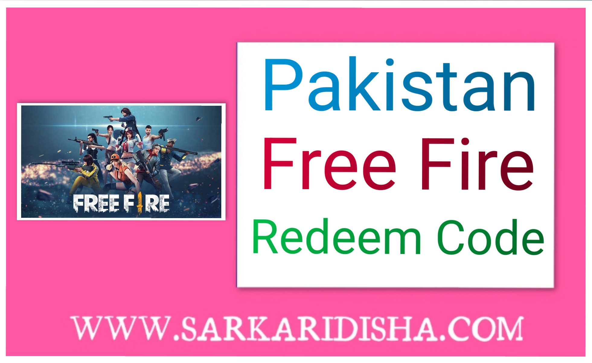 Garena Free Fire codes for December 3, 2023: Get free room cards