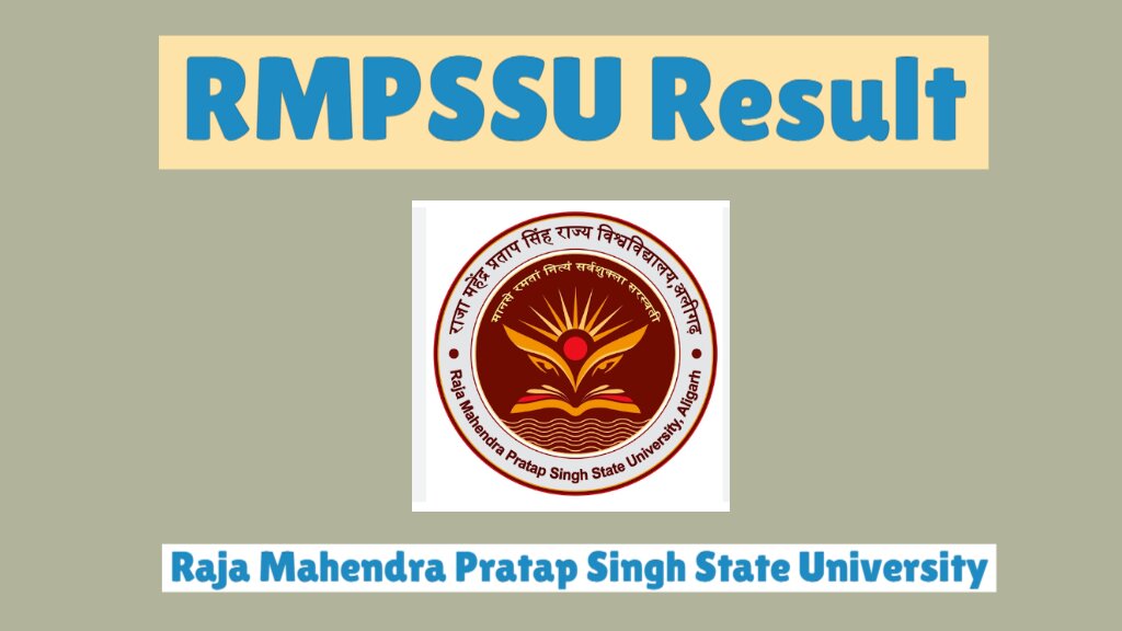 RMPSSU Raja Mahendra Pratap University Result 2024