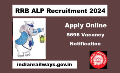 RRB ALP Recruitment 2024 Vacancy 5696 Assistant Loco Pilot Notification