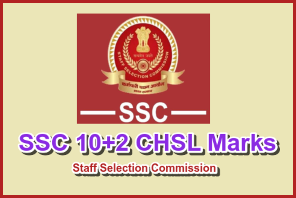 SSC CHSL Marks 2024