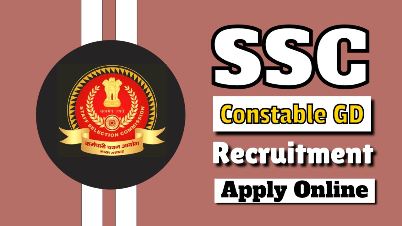 SSC GD Constable Online Form 2024