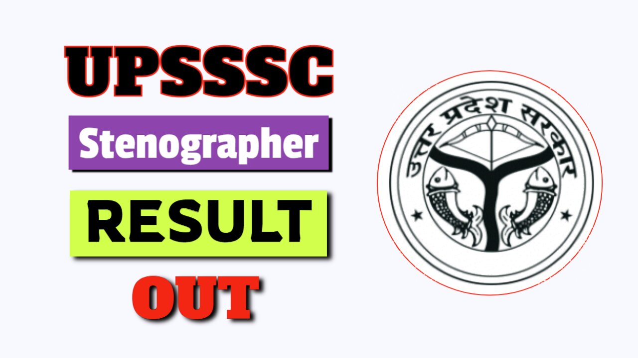 UPSSSC Stenographer Result 2024 2025