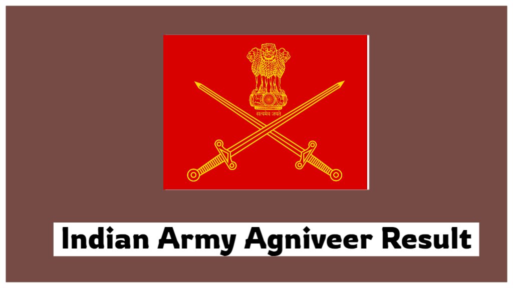 army agniveer result 2024