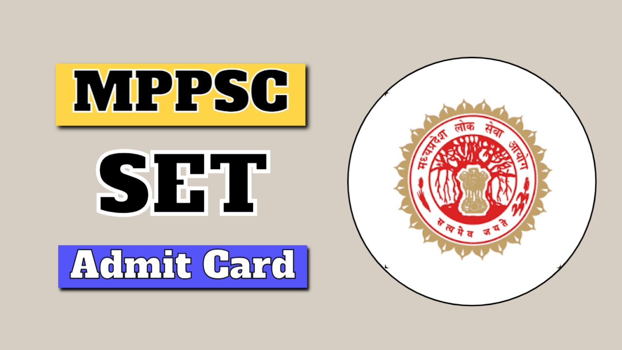 mppsc set admit card 2024