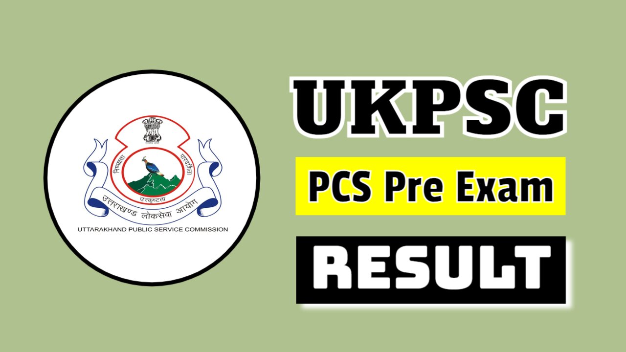 ukpsc pre exam result 2024